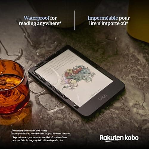 Kobo Clara Colour | Colour eReader | 6” Glare-Free Colour E Ink Kaleido 3 Display | Dark Mode Option | Waterproof | Audiobooks | 16GB of Storage (White) thumbnail 6