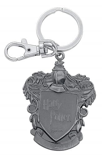 Harry Potter Gryffindor School Crest Pewter Keychain thumbnail 3