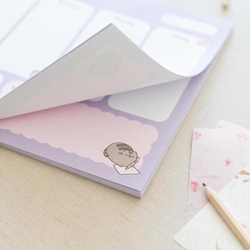 Grupo Erik Pusheen To Do List Notepad A4 54 Sheets, Pusheen Gifts | Pusheen stuff, 90 gsm paper, daily weekly planner, ADHD planner pad, improve productivity, task planner thumbnail 6