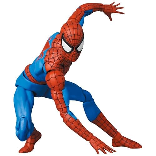 メディコム・トイ(MEDICOM TOY) MAFEX No.185 Spider-Man Spider-Man (Classic Costume Ver.) Total Height Approx. 6.1 inches (155 mm), Non-Scale, Pre-Painted Action Figure thumbnail 9