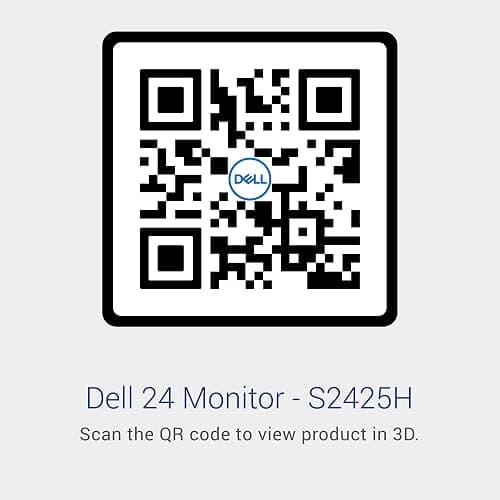 Dell S2425H 24 Inch Full HD (1920x1080) Monitor, 100Hz, IPS, 4ms, 99% sRGB, Built-in Speakers, Ultrathin Bezel, 2x HDMI, 3 Year Warranty, White - S2425H thumbnail 5