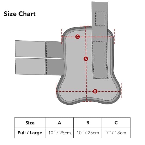 Harrison Howard Horse Tendon Boots Open Front/Fetlock Boot for Horse Protective Boots for Jumping, Trail Riding Set of 4 thumbnail 6