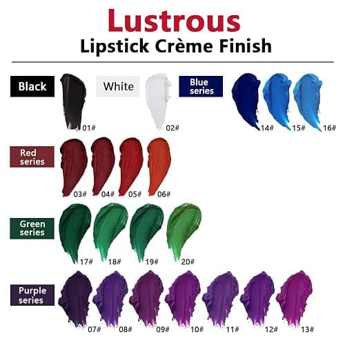 HHLTOH Black Cream Matte Lipstick Stick for Women - Smooth Crayon Lips & Face Paint Stick, Natural Pigmented Black Lip Color for Halloween Birthday Party Makeup, Lápiz labial mate en crema negra, 01 thumbnail 5