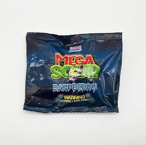 Barnetts - Mega Sour Candy Raspberry 200g - Trendy Sweet Bags - Traditionally Handmade Sweets - Sour Coating Lasts 20 Seconds - Candies for Party Bag, Gift Hamper, or Hamper Box thumbnail 4