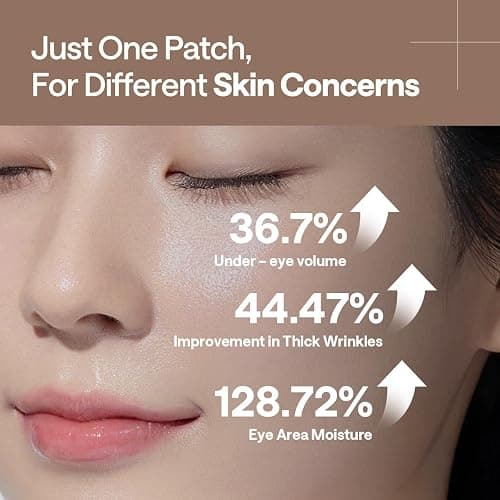 Mediheal Retinol Collagen Under Eye Patches - Korean Hydrogel Eye Pads (60 patches) with 95% Retinol & 5 Micro Collagen. Nourishing & Non Irritating Eye Gel Mask. Sealing Cap & Spatula Included. thumbnail 5