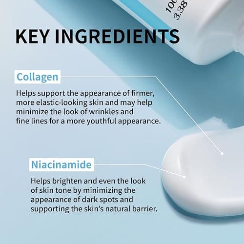 NIDA Youthful Formula™ Ultimate Moisturizing Cream | Centella Asiatica, Niacinamide, Hyaluronic Acid, Collagen | Wrinkles, Fine Lines, Dark Spots, Dry Skin, Redness | 3.38 fl. oz., 100ml (New Formula) thumbnail 3