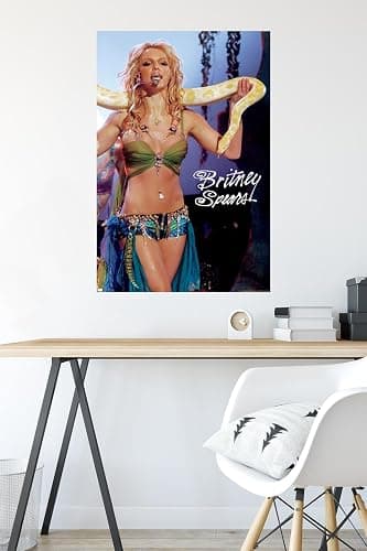 Trends International Britney Spears - 2001 VMA Wall Poster, 34L x 22.4W, Unframed Version thumbnail 4