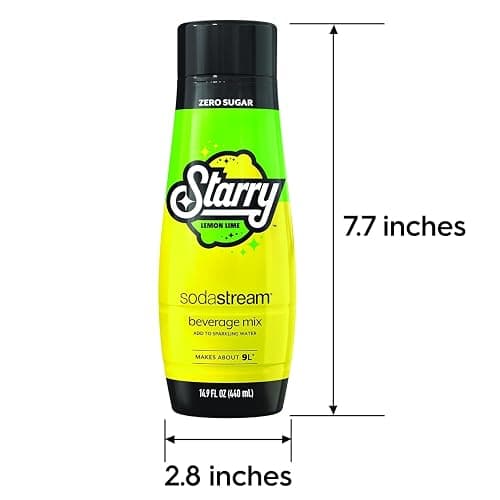 SodaStream® Starry® Zero Sugar Beverage Mix (440ml, Pack of 4) Packaging may vary thumbnail 9