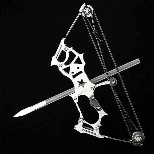 Archery Bow Set Left and Right Hand Compound Bow Hunting Bow Metal Material Catapult RH/LH for Practice Archery thumbnail 6