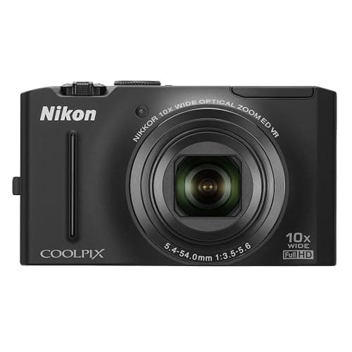 Nikon Coolpix S8100 12.1 MP CMOS Digital Camera with 10x Optical Zoom-Nikkor ED Lens and 3.0-Inch LCD (Black) - Image 1