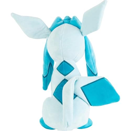 Pokemon Glaceon Plush - 8-Inch Soft Plush with Authentic Details thumbnail 3