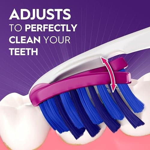Oral-B 3D White Deep Stain Remover toothbrushes, 6 Count Toothbrush Soft, Removes 90% of Surface Stains, whitens Teeth, deep Reach, removes Plaque and Stains Tooth Brush thumbnail 5