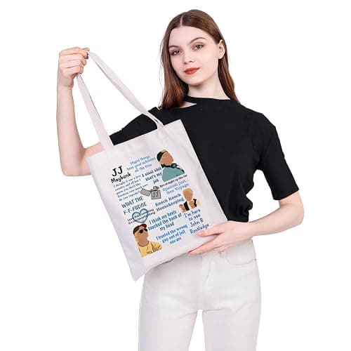 MYSOMY Outer TV Show Inspired Gift JJ Maybank Shoulder Bag OBX Tote Bag Pogue Friends Gift TV Show Fans Gift thumbnail 6