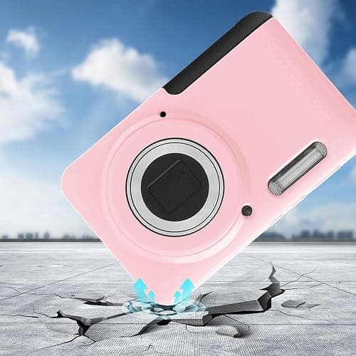 Tedubax Case for KODAK PIXPRO FZ55 - Soft Silicone Protective Case - Anti-Scratch, Slim Fit, Lightweight - Pink thumbnail 7