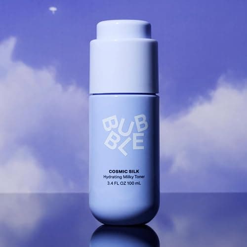 Bubble Skincare Cosmic Silk Hydrating Milky Toner - Ceramide-Rich Face Toner for Dry, Dehydrated Skin with Hyaluronic Acid, Maple Sap Water, Allantoin - Radiant, Glazed Look (100ml) thumbnail 6