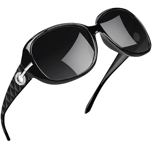 Joopin Oversized Rectangle Sunglasses UV400 Protection Shades for Women | Butterfly, Big, Rhinestone, Chunky Frame, TAC Lens, Trendy, Rectangular Sun Glasses for Driving, Party, Outdoor Leisure - Image 1