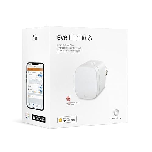Eve Thermo (Apple Home) 4er Set - Smartes Heizkörperthermostat, Made in Germany, spart Heizkosten, smarte Heizungssteuerung, einfach installiert, Stiftung Warentest geprüft, Thread thumbnail 11