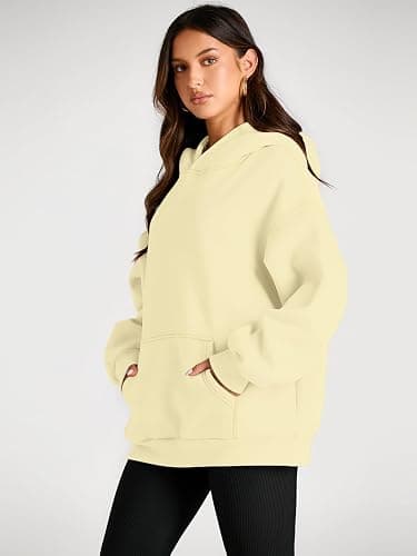 Trendy Queen Womens Oversized Hoodies Fleece Sweatshirts Fall Fashion Pullover Sweaters Winter Clothes thumbnail 3