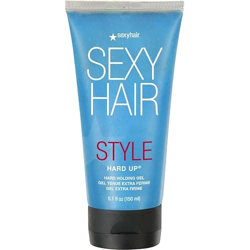 SexyHair Style Hard Up Hard Holding Gel | Extreme Hold | Non-Flaking Formula | All Hair Types - Image 1