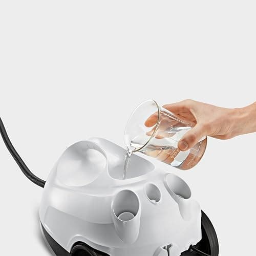 Kärcher Nettoyeur Vapeur SC 2 EasyFix Blanc, Pression Vapeur : 3,2bar, Temps Préchauffage : 6,5min, Puissance : 1500W, Surface : 75m², Réservoir : 1l, Set de Nettoyage de Sol EasyFix & Buses thumbnail 3
