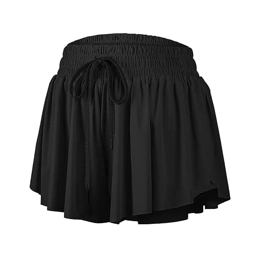 Blaosn Flowy Athletic Shorts for Women Gym Yoga Workout Running Short Pants Tennis Skort Skirt Cute Clothes Casual Summer - Image 1