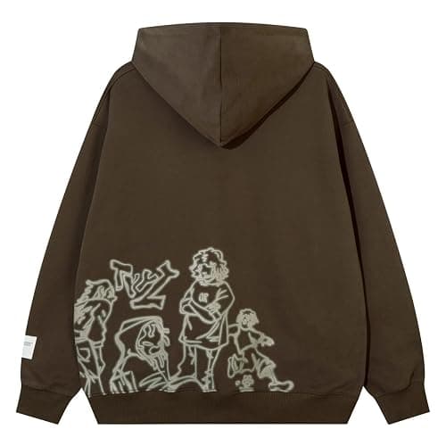 Y2k Hoodie for Women Men Fashion Carton Hoodie Retro Vintage Casual Hip Hop Long Sleeve Halajuku Sweatshirt thumbnail 2