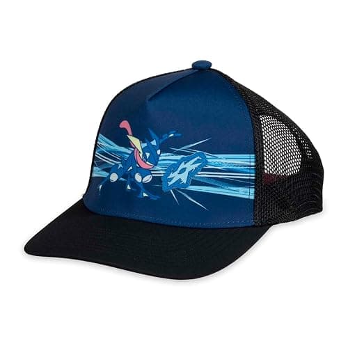 Pokémon Center: Greninja Blue Trucker Hat (One Size-Adult) - Image 1
