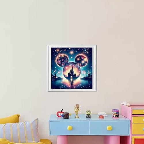 Diamond Art Kits for Adults,Cartoon Diamond Painting Kits13.8x13.8 inch | Diamond Art Painting Kits for Adults,DIY 5D Full Drill Diamond Art Perfect for Relaxation and Home Wall Decor thumbnail 3