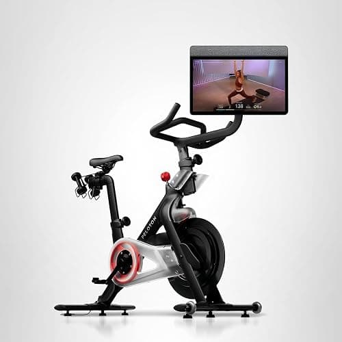 Peloton Exercise Cross Training Bikes, Indoor Stationary Spin Bikes for Home Workouts, Space-Friendly Exercise Equipment for Cardio and strength Workout & Indoor Cycling thumbnail 12