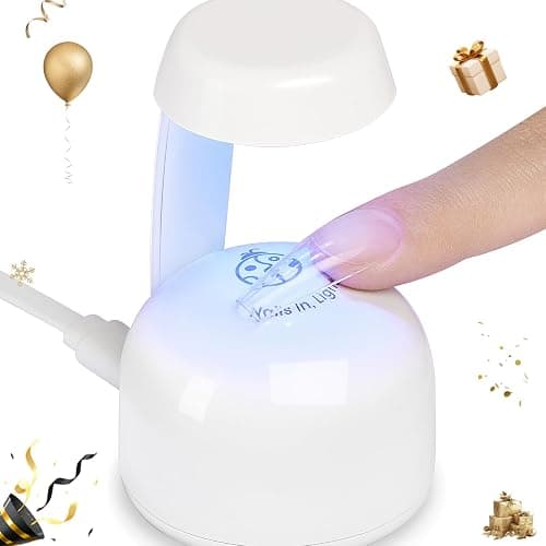 Beetles Mini UV Light for Gel Nails Flash Curing Innovative with Smart | Sensor for Easy and Fast Extension System, Portable Manicure UV LED Light for Gel Nail Polish DIY Nail Art thumbnail 8