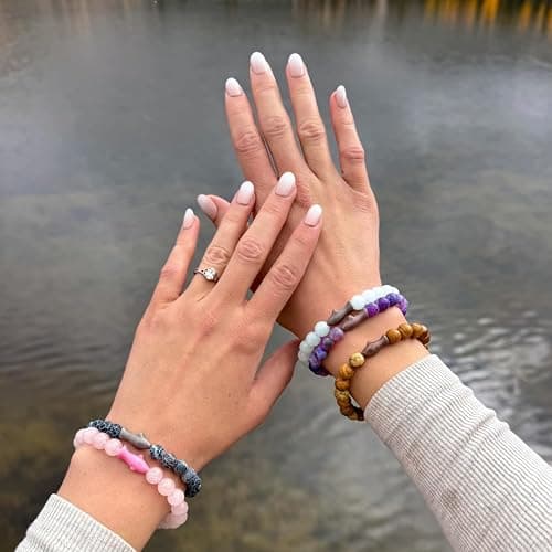 Fahlo Shark Tracking Bracelet – Track a Real Shark’s Journey – Supports Wildlife Conservation – Elastic, One Size Fits Most – on Interactive Mobile App Map – Unisex Ocean Conservation Gift thumbnail 4