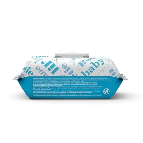 Amazon Elements Baby Wipes, Unscented, 810 Count, Flip-Top Packs thumbnail 3