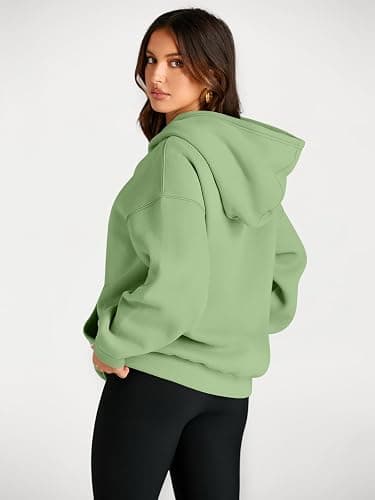 Trendy Queen Womens Oversized Hoodies Fleece Sweatshirts Fall Fashion 2025 Pullover Sweaters Winter Clothes thumbnail 4