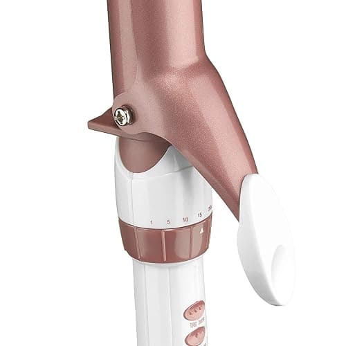 Conair CD702GNC Double Ceramic 1.25 Inch Curling Iron, 1 1/4 inch barrel creates loose curls – for short, medium, and long hair, High heat 375°F, Instant heat up, Anti-frizz control, Dual voltage hair curler thumbnail 3