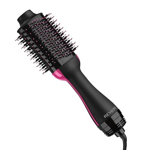 REVLON One-Step Volumizer Hair Dryer and Styler – Easy Salon-Style Blowouts – Less Frizz, More Shine, and Reduced Heat Damage, for All Hair Types and Lengths (Black)