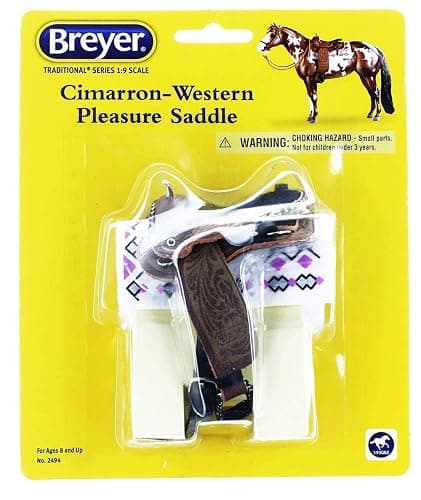 Breyer Traditional Cimarron Western Pleasure Saddle (1:9 Scale), 6.5"L x 7.875"H H thumbnail 2