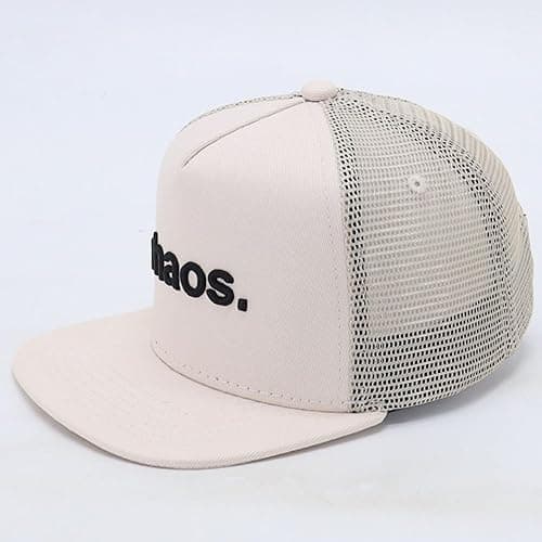 Denver James Kids Statement Ball Caps - Snapbacks and Trucker Hats for Ages 6 Months to 2 Years, for Infants and Toddlers - Chaos. - Cream thumbnail 6