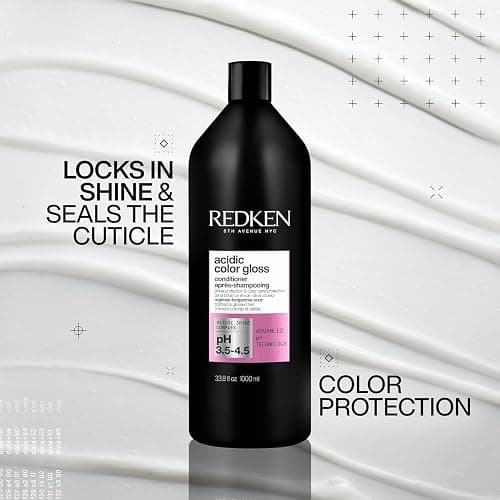 Redken Acidic Color Gloss Conditioner - Color Protection & Vibrancy, Salon-Grade Hair Shine, For Color-Treated Hair thumbnail 4