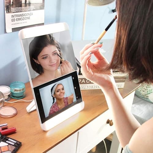 HiMirror Himirror Slide: Smart Makeup Mirror With Skin Detector, Smart Beauty Mirror With Led Lights, Vanity Mirror With Foldable Stand, 1 count thumbnail 5