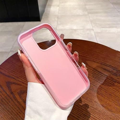 Case for iPhone 13,Cute Candy Vertical Stripe Drop-Protection Slim Anti-Slip with Wireless Charging Shockproof TPU+PC Magnetic Phone Case for iPhone 13,6.1 inch 2021 (Yellow) thumbnail 9