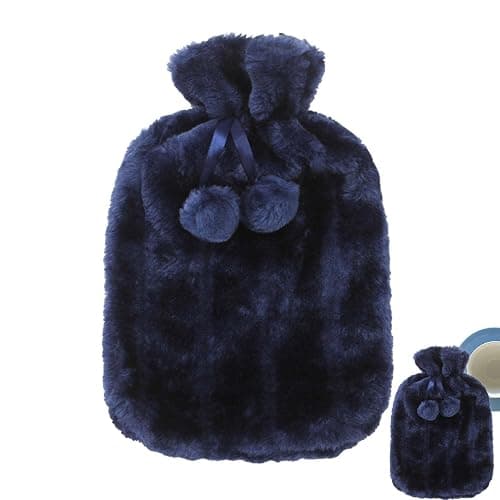 Hot Water Bottle Cloth | 2 Liter Ultra Soft Faux Plush Hot Water Bottle,Hot Water Bottle Water Bottle Softcover for Long-Lasting Comfort Sleeves Only Dalian thumbnail 5