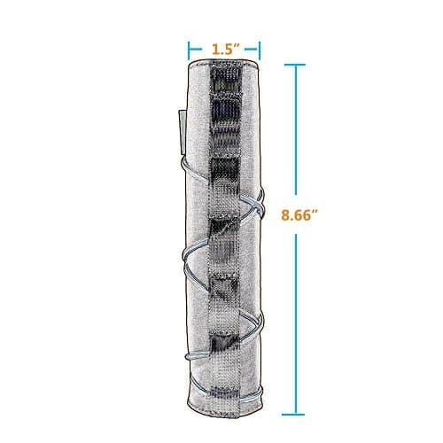 KRYDEX Tactical Airsoft Suppressor Cover 8.66 inch / 22cm thumbnail 5