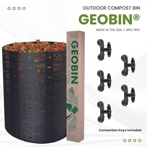 Geobin Compost Bin - 246 Gallon, Expandable, Easy Assembly, Made in The USA, Outdoor & Backyard Composter thumbnail 2