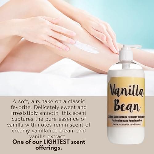 The Lotion Company 24 Hour Skin Therapy Lotion, Full Body Moisturizer, Paraben Free, Made in USA, Vanilla Bean Fragrance, w/ Aloe Vera, 16 Ounces thumbnail 5