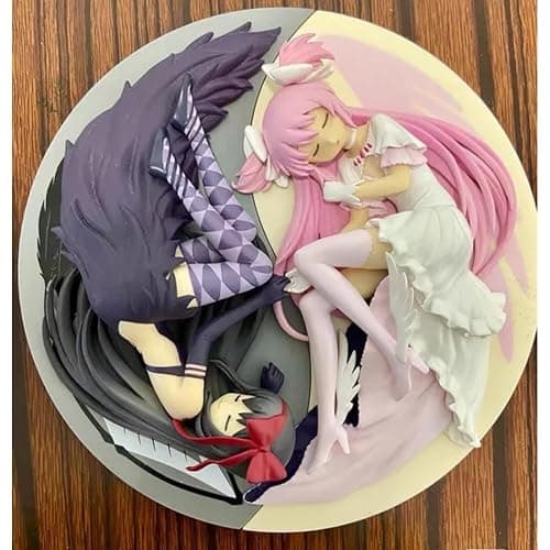 YLQANONG KanameMadoka Figures Anime Akemi Homura Figure Statues PVC Kaname Madoka Anime Action Figurine 5.51IN thumbnail 4
