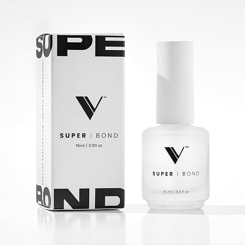 V Beauty Pure Super Bond Nail Primer - Long-Lasting & Low-Odor Nail Prep Bond Primer for Nail Polish, Gel & Acrylic - Nail Care Product for Professional Salons & Home Manicures & Pedicures, 15 ml - Image 1