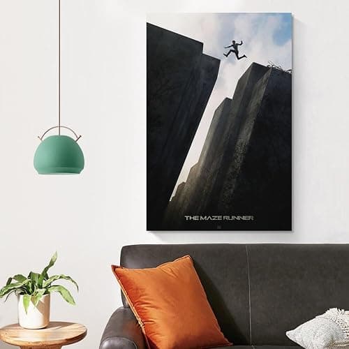 The Maze Runner Science Fiction Action Thriller Movie Poster (5) Poster Decorative Painting Canvas Wall Art Living Room Posters Bedroom Painting 12x18inch(30x45cm) - 12x18inch(30x45cm) - Unframe-style thumbnail 4