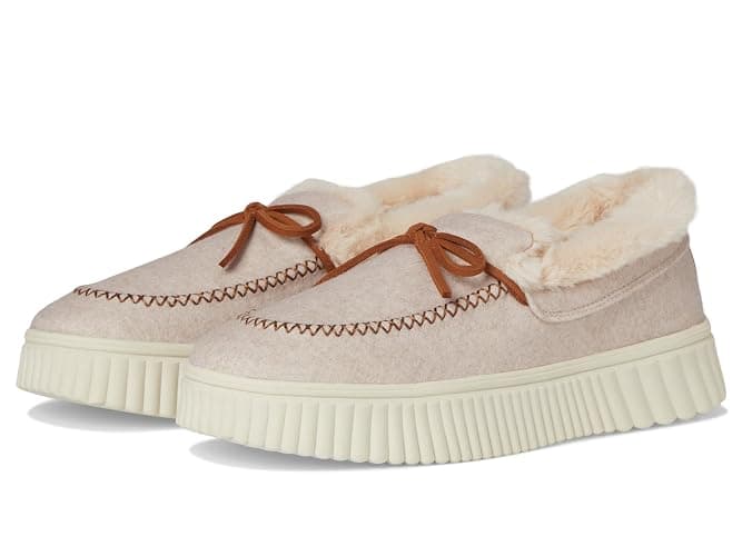 Skechers womens Cozy Ojai Women's Faux Wool Moccasin Slippers With Memory Foam - Image 1
