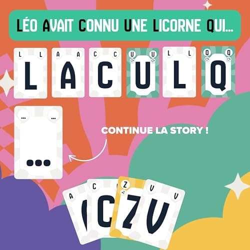 CRACK STORY | Jeu d’Ambiance Drôle et Addictif | Jeu de Société Famille & Adultes | Idée Cadeau Originale pour Noël ou Soirée Entre Amis | 2 à 8 Joueurs | Dès 10 Ans | Français thumbnail 4