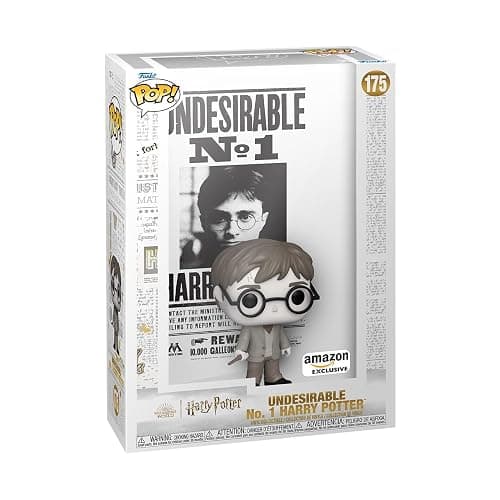 Funko Pop! Display Case: Harry Potter - Harry Wanted Poster, Amazon Exclusive - Image 1